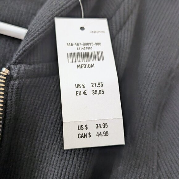 Gilly Hicks Waffle Zip-Up Hoodie Medium - Picture 5 of 7